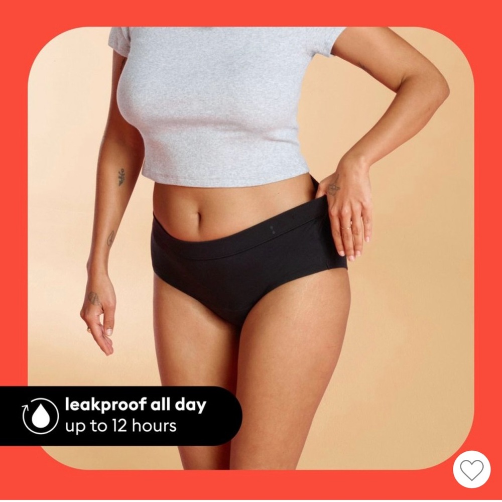 Thinx Reusable Period Underwear 2 pack - Black - Picture 2 of 6
